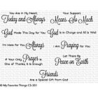 My favorite Things Stamps Beautiful Blessings