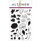 Altenew clear stamp set Mini Blossoms 