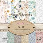 Floral Whispers 8x8 Inch Paper Pack (MP-61394)
