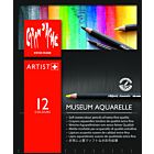 CARAN D'ACHE MUSEUM AQUARELPOTLODEN DOOS 12 STUKS
