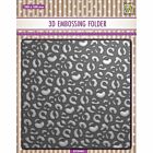Nellie's Choice 3D Embossing Folder Leopard EF3D081