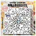 AALL & Create Energy in Orbit 6x6 Inch Stencil Vector Spin (AALL-PC-260)