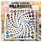 AALL & Create Through the Lens 6x6 Inch Stencil Center Spin (AALL-PC-264)