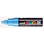Posca Marker met schuin afgeslepen punt large Lichtblauw 8