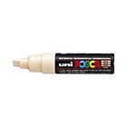 Posca Marker met schuin afgeslepen punt large Beige 45
