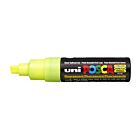 Marker met schuin afgeslepen punt large Fluo Geel