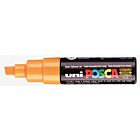 Marker met schuin afgeslepen punt large Oranje 24