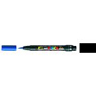 Verfmarker POSCA Brush Donkerblauw 33