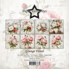 Paper Favourites Grunge Floral 6x6 Inch Paper Pad (PF562)