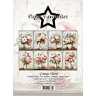 Paper Favourites Grunge Floral A6 Paper Pad (PFA603)