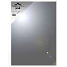 Antique Silver A4 Mirror Card Glossy 250gsm (5pcs) (PFSS113) - Antique Silver A4 Mirror Card Glossy 250gsm (5pcs) (PFSS113)