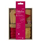 Felt and Paper Gift Tag Kit Red (PMA 157934)
