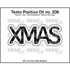Crealies Texto Positivo Stansen English Xmas (POSEN206)