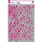 Pronty Mask Background Candy Grunge A4  by Jolanda       