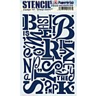 PaperArtsy PA Stencil 209 Large {Tracy Scott}