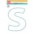 Marianne D Craft Stencil - S-Letter PS8147 210x149 mm