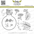 Lesia Zgharda Design Stamp Jar and flowers
