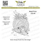Lesia Zgharda Design Stamp “Spring Threads Fairy Tale Cottage”