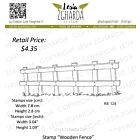 Lesia Zgharda Design Stamp “Wooden Fence”