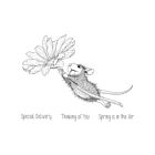 Daisy Mouse Cling Rubber Stamp (RSC-002)