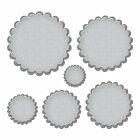 Spellbinders Classic Scalloped Circles Etched Dies (S4-125)   