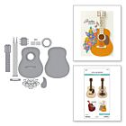 Spellbinders Bibi's Musical Notes Etched Dies Majestic Guitar (S6-254)