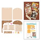 Spellbinders Turn the Page Etched Dies Torn Edges CardLab by Esther Glas (S7-296)
