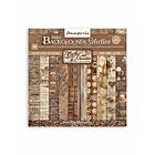 Stamperia Coffee and Chocolate Maxi Background 12x12 Inch Paper Pack (SBBL145)  