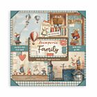 Stamperia Family 8x8 Inch Maxi Paper Pack (Single Face) (SBBSXB21)
