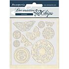 Stamperia Decorative Chips Amazonia Butterfly Tribal 