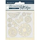 Stamperia Decorative Chips Amazonia Butterfly Tribal 