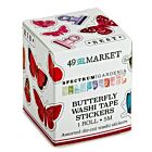 49 And Market Washi Sticker Roll Spectrum Gardenia Butterfly