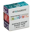 49 And Market Washi Tape Roll Colored Postage -Spectrum Gardenia