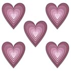 Sizzix Thinlits Die Set 25PK Stacked Tiles Hearts Tim Holtz