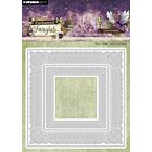 SL Cutting dies Lace frames square Enchanted Fairytale nr. 1102