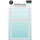 SL Cutting Die Torn Edge Cardshape square Essentials nr. 1084