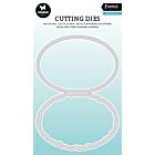 SL Cutting Die Torn Edge Card stand oval Essentials nr. 1087