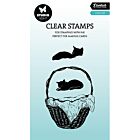 SL Clear Stamp Cozy cat Essentials nr. 901