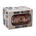 SL Clear Stickers Vintage roses Grunge Collection 5 Meter nr. 55