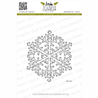 Lesia Zgharda Design photopolymer Stamp Ice snowflake