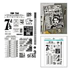 Spellbinders Turn the Page Clear Stamp Set Keepsake Numbers by Esther Glas (STP-279)
