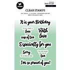 Studio Light Clear Stamp By Laurens nr.539 BL-ES-STAMP539 131x90mm