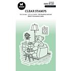 Studio Light Clear Stamp By Laurens nr.566 BL-ES-STAMP566 89x64mm 