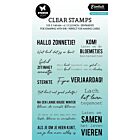 Studio Light Clear Stamp Essentials nr.390 SL-ES-STAMP390 93x136mm