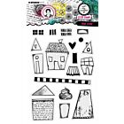 Studio Light Clear Stamp Home alone Signature Coll. nr.597 ABM-SI-STAMP597 148x210x3mm