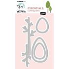 Studio Light Cutting Die Trees Essentials nr.778 CCL-ES-CD778 137x115x1mm