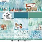 Studio Light Paper pad Let it snow nr.45 SL-LIS-PP45 152,4x152,4mm