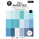 Studio Light Pattern paper pad Shades of blue Ess. nr.165 SL-ES-PPP165 148x210x8mm