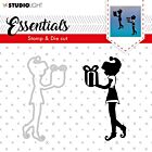 Studio Light Stamp & Die Cut Essentials nr.43 