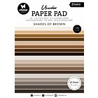 Studio Light Unicolor paper pad Shades of brown Essent. nr.158 SL-ES-UPP158 148x210x8mm